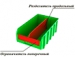 Ограничители, разделители для пластиковых ящиков  V-2, V-3, V-4